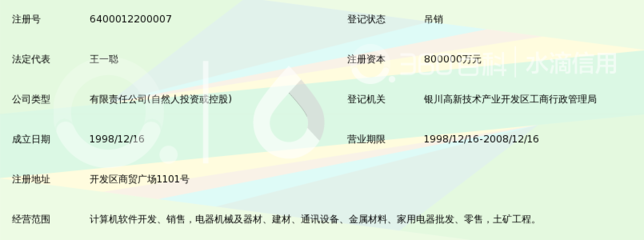 寧夏銀川開銀工貿